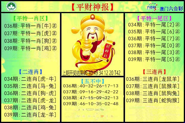 039期平财神[图]