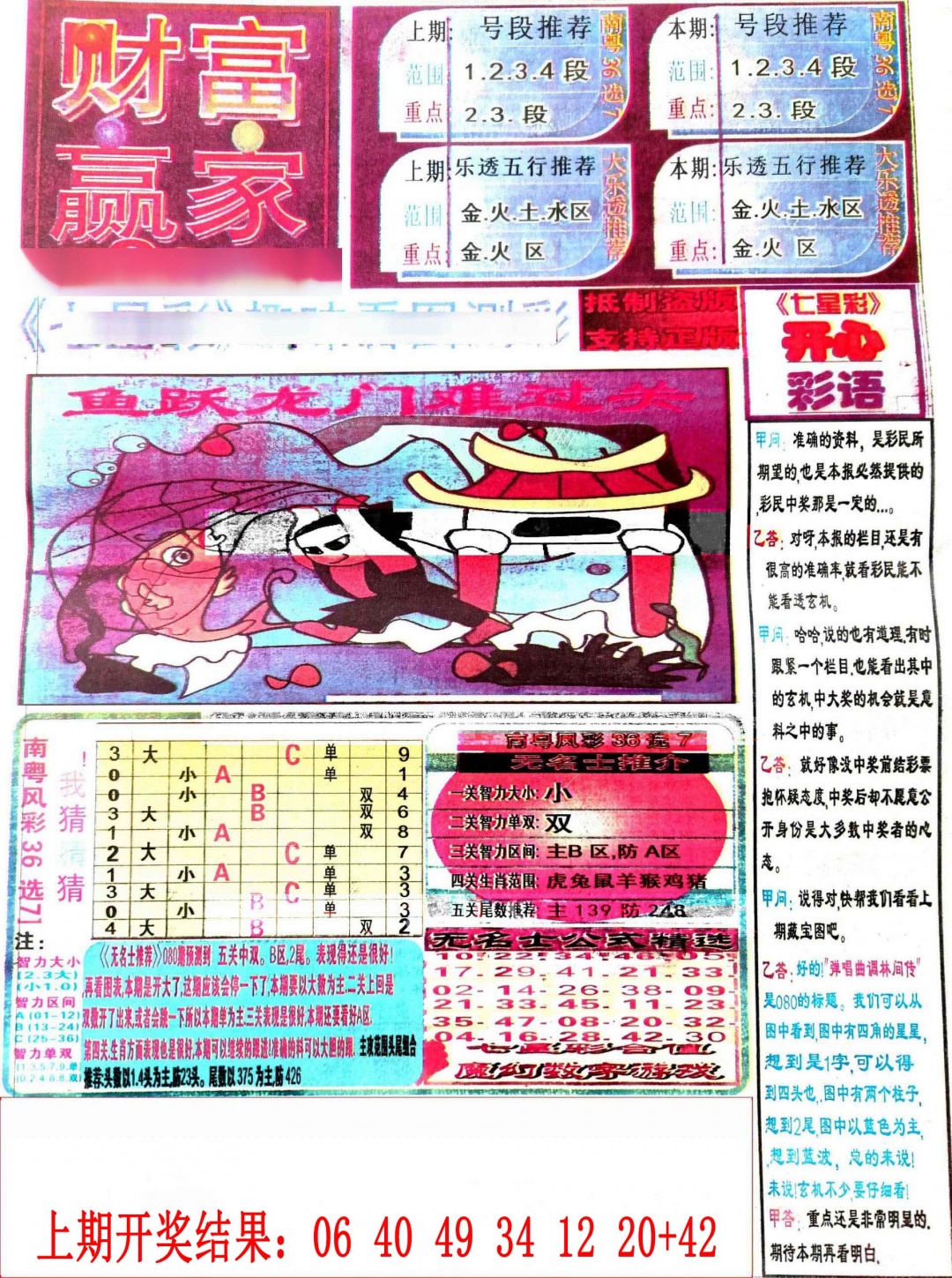039期七星彩图(高清)[图]