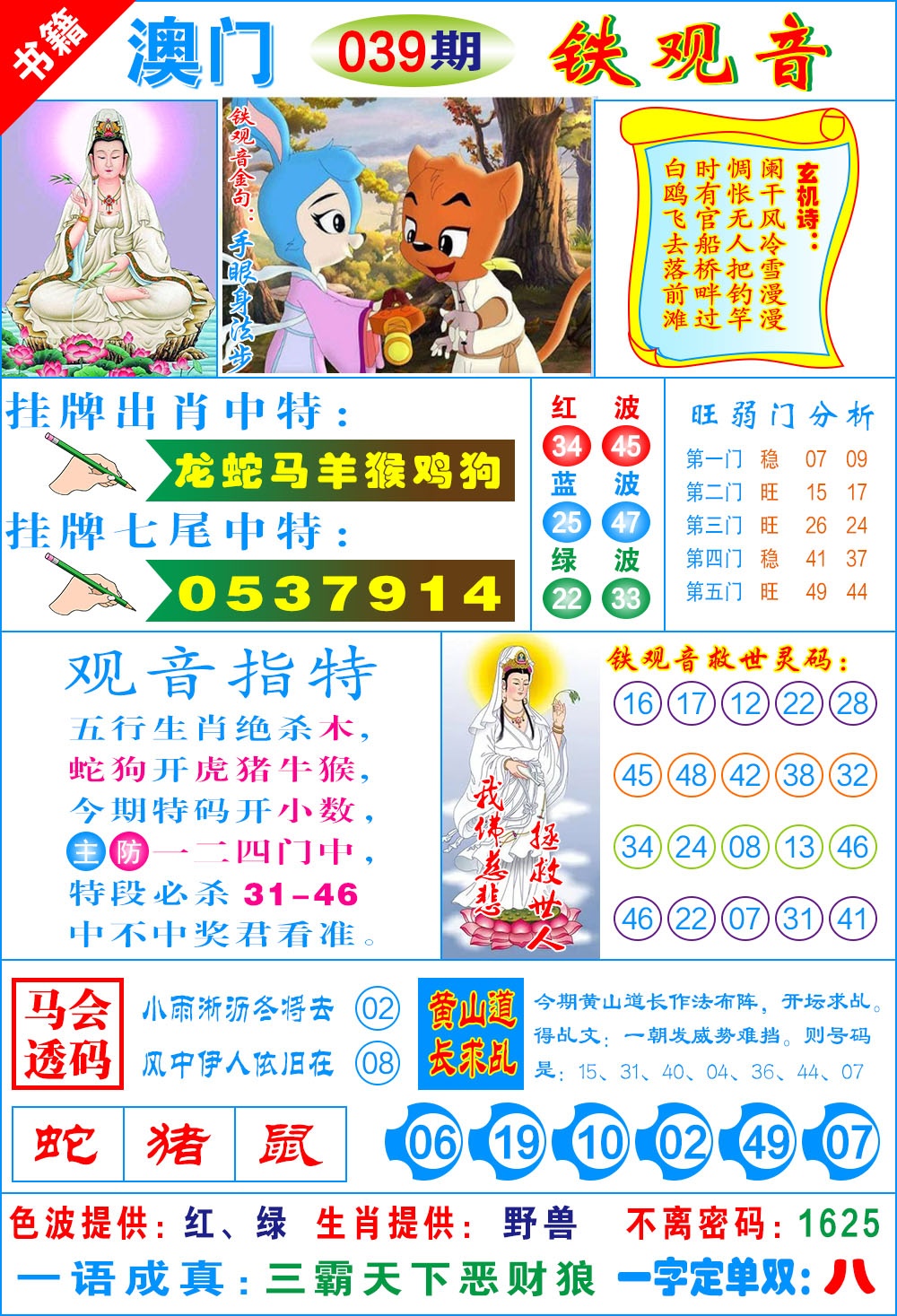 039期澳门铁观音[图]