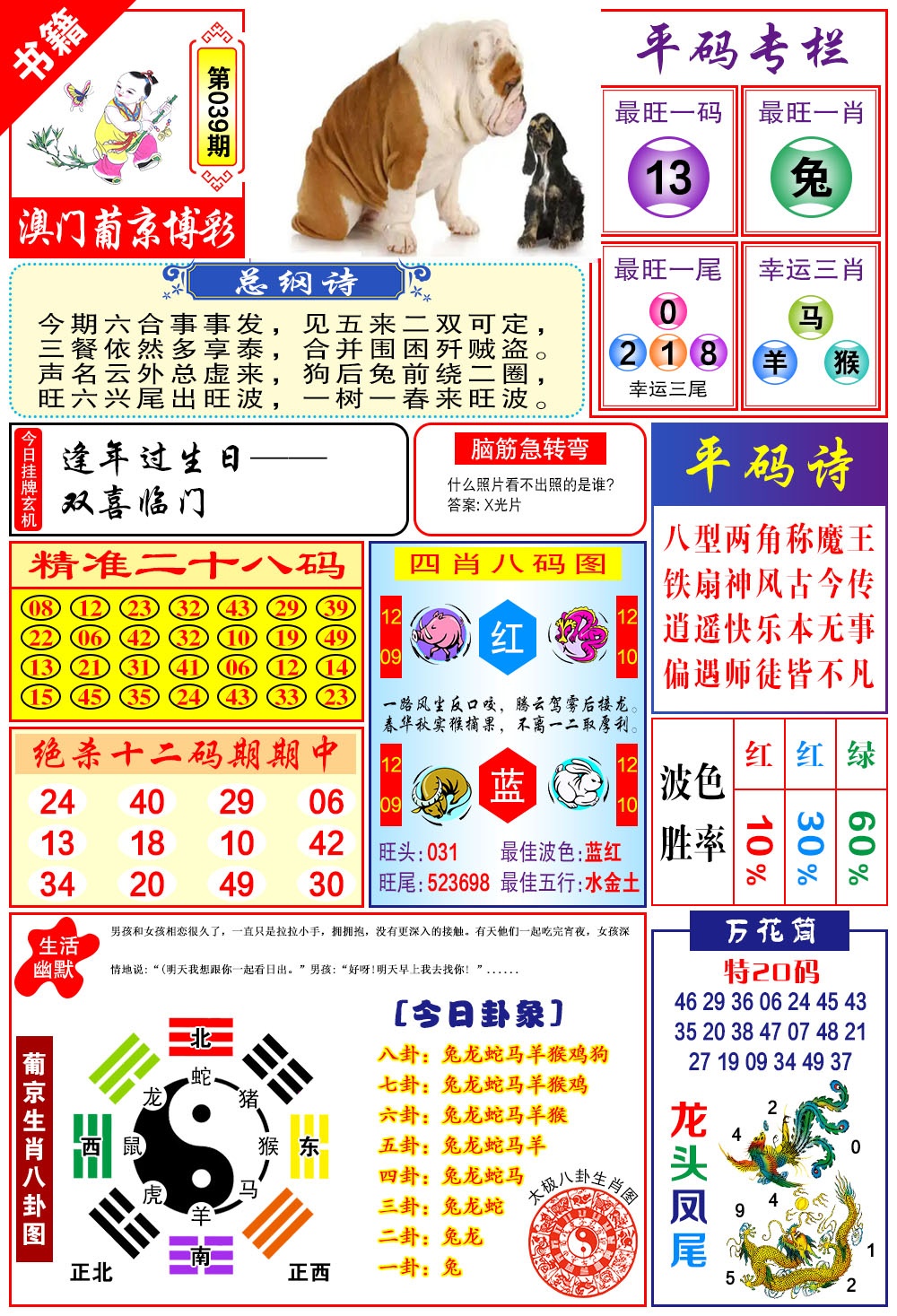 039期澳门万花筒[图]