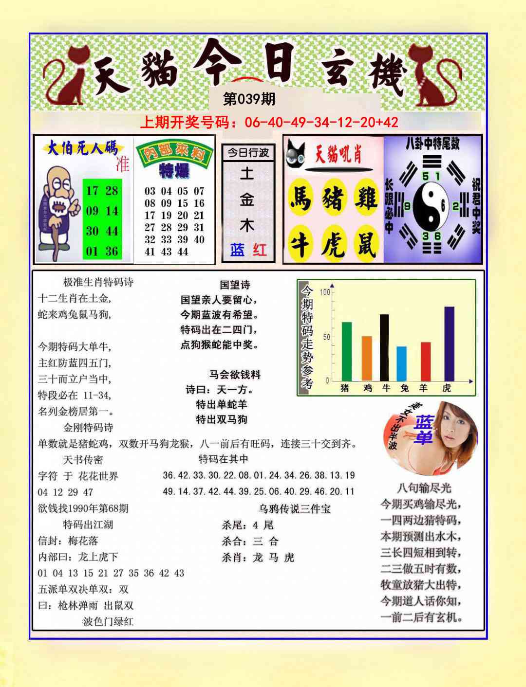 039期今日玄机图A[图]