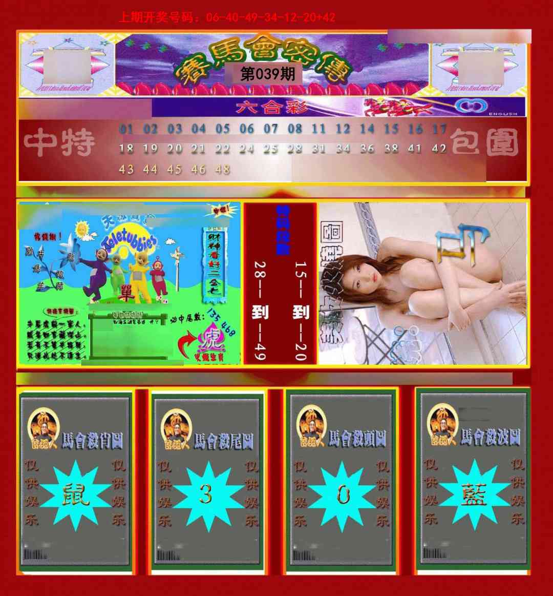 039期赛马会密传[图]
