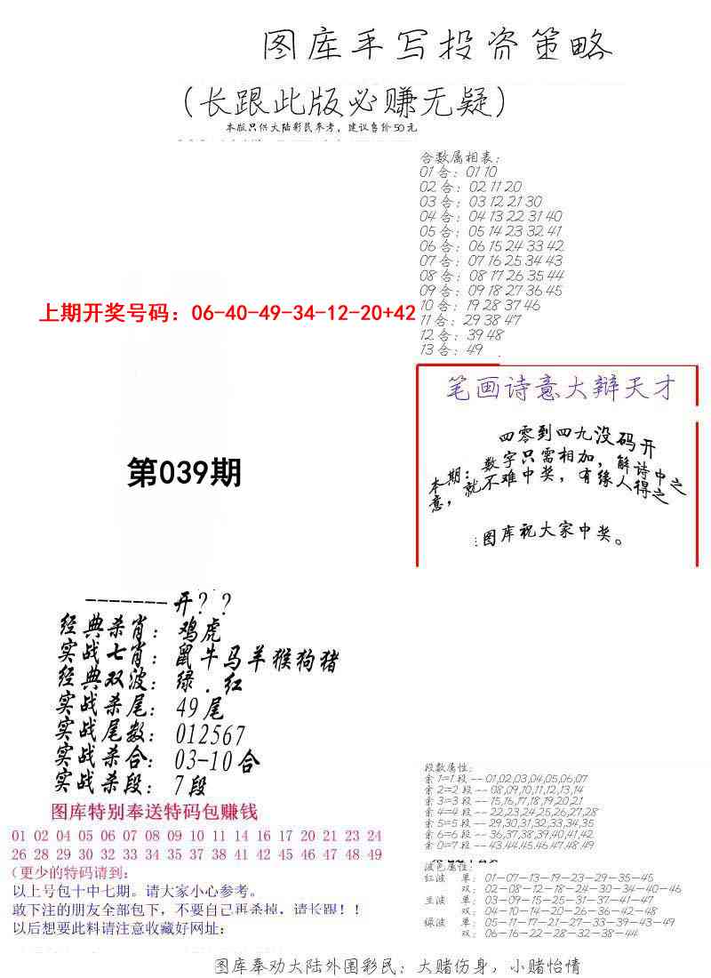 039期手写投资策略[图]