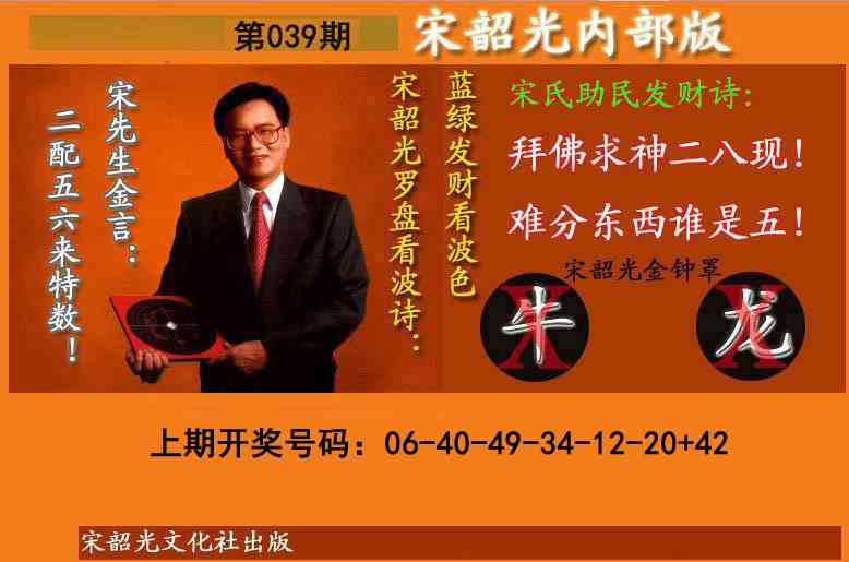 039期宋韶光内部版(另版)[图]